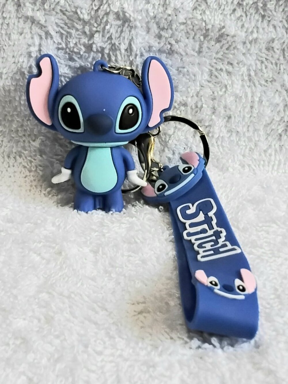 2/$20 3D Silicone Stitch Keychain made of Very Durable Rubber!!